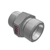 Straight reduction coupling, S-series, ISO 8434-1-RDS - Tube connector on both sides according to DIN 2353 / ISO 8434-1