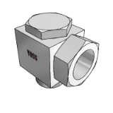 Raccordo orientabile versione compatta alta pressione con W - filettatura Whitworth, cilindrica, anello di tenuta morbido