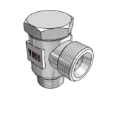 Raccordo orientabile versione normale con DS - filettatura metrica, cilindrica, con anello di tenuta con spigolo incidente in metallo