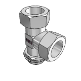 Adjustable L-fitting with locking nut ISO 6149 - Metallic fine thread (ISO 6149), cylindrical, sealed by O-ring