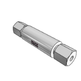 Welded bulkhead couplings, ISO 8434-1-WDBHS - Tube connector on both sides according to DIN 2353 / ISO 8434-1