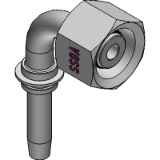 DKOS 90 (ISO 12151-2 (ISO 8434-1)) - Metrisch 24° Dichtkegel schwere Reihe mit O-Ring